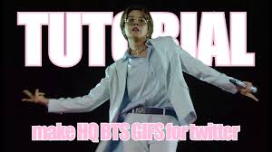 Tutorial How To Make High Quality Bts Gifs For Twitter Youtube Pinterest was the first to enable animated gifs, followed by twitter.