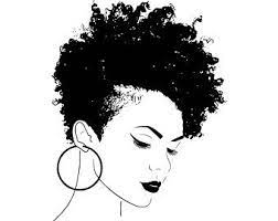 Afro Woman Svg Etsy Natural Hair Styles Hair Art Afro Hairstyles