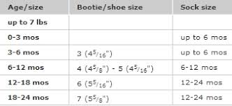 precise shoe and sock size chart 2019