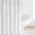 Luxury White Shower Curtain
