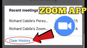 How To Clear Zoom Meeting History Zoom Tutotial History Teaching Meeting