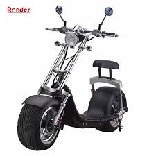 Rooder Nuovo Scooter Elettrico Citycoco R804a Harley Con Ruota Anteriore In Alluminio E Sospensioni Ammortizzatore Gir Electric Scooter Scooter Aluminum Wheels