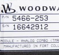 Best Woodward 5466-253 MicroNet Analog Combo(TMR) Suppliers ...