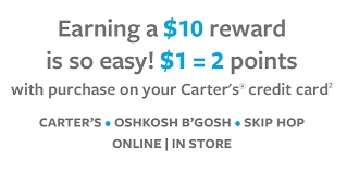 Nevertheless, you will still require to create an account on an online platform, where you can do card management on the go. Oshkosh B Gosh It S Here The Carter S Credit Card Milled