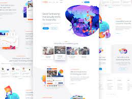 Crowdrise By Gofundme Site Web Design Inspiration Web Design Web Inspiration