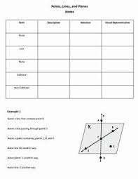 Points Lines And Planes Worksheet Lovely Geometry Worksheet Points Lines And Planes By My In 2020 Free Math Lessons Geometry Worksheets 10th Grade Geometry