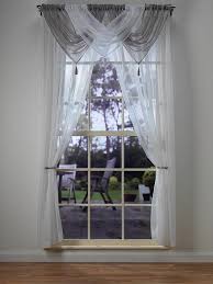 Fold your scarf for another window scarf option. Voile Swag Curtains Littlewoods Com