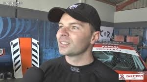 Caricature artist, Gary Bottger in action, doing a caricature of Lee  Johnson from Super Group #CILTSAbreakfast #Doosan7Tour