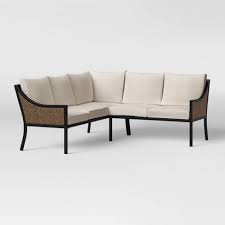 Backyard creations patio furniture is one of the pictures contained in the category of backyard and many more images contained in that category. Caning Modern Patio Sectional Courtyard Creations Target