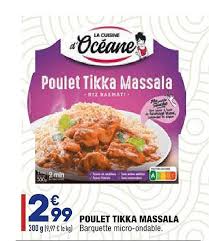 Poulet massala ww, recette d'un délicieux plat de poulet parfumé accompagné d'une délicieuse sauce tomate crémeuse et épicée facile et simple à 1 échalote. Offre Poulet Tikka Massala Chez Aldi
