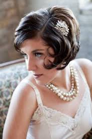 20 Other Short Hairstyles For Updos Just In Case My Hair Doesn T Grow Fast Enough For The Wedding Short Wedding Hair Gatsby Hair Birdcage Veil Short Hair