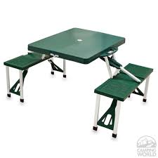 Picnic Table Hunter Green Portable Picnic Table Folding Picnic Table Camping Table