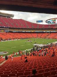 Arrowhead Stadium Section 108 Home Of Kansas City Chiefs