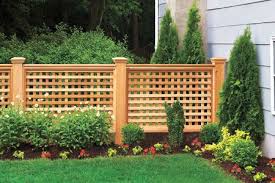 How To Build A Wood Lattice Fence Backyard Fences Backyard Cheap Backyard