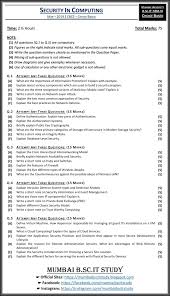 Security In Computing May 2019 Choice Based Question Paper Question Paper This Or That Questions Management Information Systems