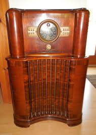 Genuine Zenith Console Radio Vintage 1940 Floor Model 8 S 463 Wood Cabinet Used Antique Radio Vintage Radio Old Radios