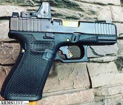 Glock's ndlc finish is tougher flared magwell: Armslist For Sale Custom Glock 19 Gen 5 Mos