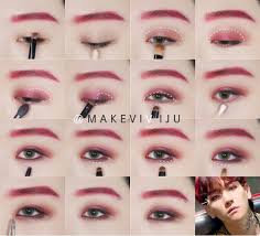 Korea Eye Make Up Makeup Akiwarinda Koreanmakeuptutorial Male Makeup Asian Eye Makeup Glasses Makeup