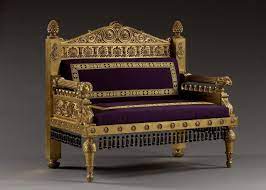 The exhibition of treasures from king tutankhamen's the furniture frame of the 'thebes chair of ash and alder woods is partly handcarved and completely. Egyptian Style Interior Design Ideas Egyptian Furniture Egyptian Interior Egyptian Home Decor