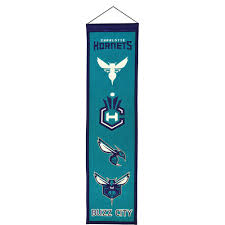 It's high quality and easy to use. Charlotte Hornets Logo Evolution Heritage Banner