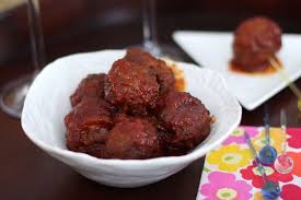 Cocktail Meatballs With Apricot Preserves Cocktail Meatballs Appetizer Meatballs Meatball Recipes
