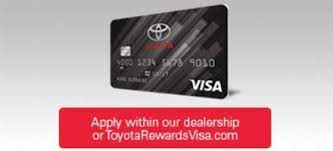 Although you can still use the links below to log in to your account, to see details and mak. Toyota Rewards Visa Apply For Adventure Apply Within Our Dealership Or Toyotarewardsvisa Com Subject To Credit Approval The Toyota Rewards Visa Credit Card Accounts Are Issued By Comenity Capital Bank Pursuant To A License From Visa Usa Inc