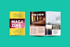 Free Magazine Mockup Fribly Magazine Mockup Psd Magazine Mockup Mockup Psd