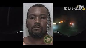 WATCH: Suspect's attempt to flee deputies goes up in smoke and flames