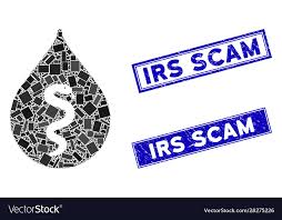 Snake Oil Mosaic And Grunge Rectangle Irs Scam