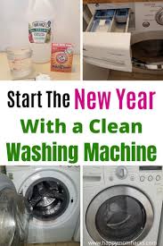 How To Clean A Front Loading Washing Machine With Bleach Happy Mom Hacks Front Loading Washing Machine Smelly Washing Machines Clean Washing Machine