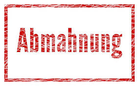 / eine verwarnung kann schriftlich oder mündlich erfolgen. Abmahnung Rechtsanwalt Rahn Dresden