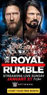Links will appear around 30 mins prior to game start. Royal Rumble 2019 Wikipedia