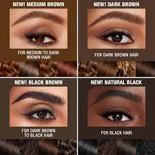 People with red hair may find that shades of brown are better suited for their brows. Discover Your Brow Makeup Shade Brow Makeup For Blonde Grey Brunette Black Hair Charlotte Tilbury