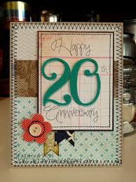 My Wise Designs Happy 20th Anniversary 20th Anniversary Cards Happy 20th Anniversary Anniversary Cards