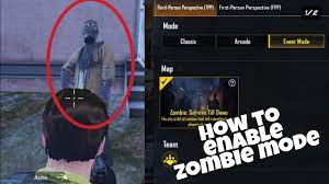 How To Enable Zombie Mode In Pubg Hacking And Gaming Tips