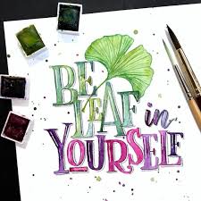 In fact most of the graphics you see on vehicles are not painted on but vinyl lettering. Repost Mellie Zee Beleaf In Yourself Prima Watercolor Tropicals Palette Punny Beleaf Hand Lettering Creative Lettering Watercolor Lettering