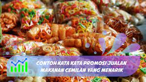 Anda bisa mencontoh beberapa kalimat promosi makanan dibawah ini untuk digunakan di instagram, whatsapp, facebook, twitter, sms bahkan untuk headline di brosur. Contoh Kata Kata Promosi Jualan Makanan Cemilan Yang Menarik Asetpintar Com