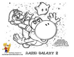 Malvorlagen Super Mario Galaxy 2 Coloring And Malvorlagan