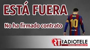 Esta situación les permitiría liberar en gran medida esas finanzas y reconstruir de nuevo, con la culpa de perder a su mejor jugador en otra parte. Messi Se Queda Sin Equipo No Ha Firmado Con El Barcelona Radiotele