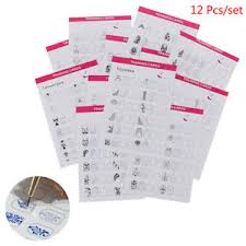 Schulstufe, zum eintragen von buchstaben, übungswörtern, …. 12 Blatt Nail Art Ausbildungspraxis Linien Zeichnen Malen Vorlage Lernen Boo Ebay