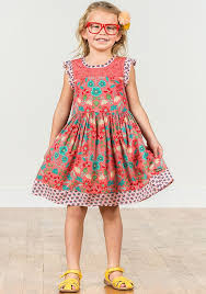 Home Away Dress Matilda Jane Girls Clothing With Its Floral Bunches And Lace Detailing This Adorable Dress I Girl Outfits Little Girl Outfits Girl Fashion