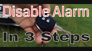 How To Disable Vehicle Alarm Immobilizer Without Disconnecting The Wire Turn Off Car Alarm 3 Steps Youtube