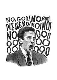 Michael Scott The Office Jillian Kaye Art Michael Scott The Office The Office Show Office Poster