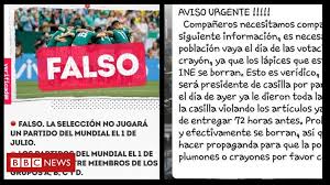 Juega de nuevo leer despuésguardar en. Eleicoes Mexicanas Sao Tomadas Por Noticias Falsas No Whatsapp E Ilustram O Que Pode Ocorrer No Brasil Bbc News Brasil