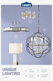 Unique Lighting Options At Low Prices Available At Lowe S Homedecor Unique Lighting Chandelier Ceiling Medallion Chandelier