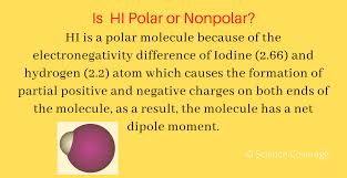 Neutrons and protons in atoms have nearly equal mass. Is Hi Polar Or Nonpolar