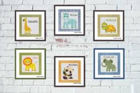 Free patterns / free patterns / free cross stitch patterns. Cute Animals Cross Stitch Set Of 6 Pcs Graphic By Tango Stitch Creative Fabrica