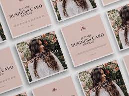 Actually nowadays everyone needs business card as their identity, even for business or another things. Free Square Business Card Mockup Psd On Behance