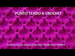 Saco realizado con el punto abanico a crochet. Punto Tejido A Crochet Abanicos Combinado Con Garbanzos En Relieve Para Bufandas Y Cobijas Para Bebe