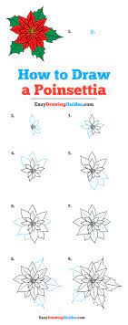 You need to utilize a hb pencil to show the image better, yet it will be less hard to start drawing with a pencil so from that point forward, you can shading with. How To Draw A Poinsettia Really Easy Drawing Tutorial